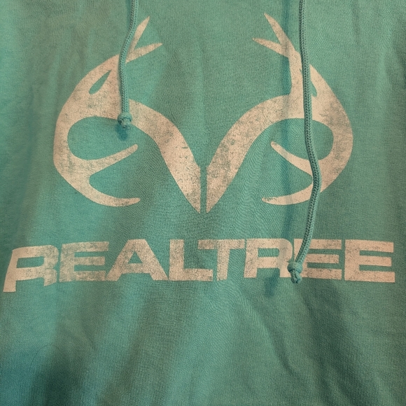 Teal Realtree size large hoodie - Picture 3 of 4